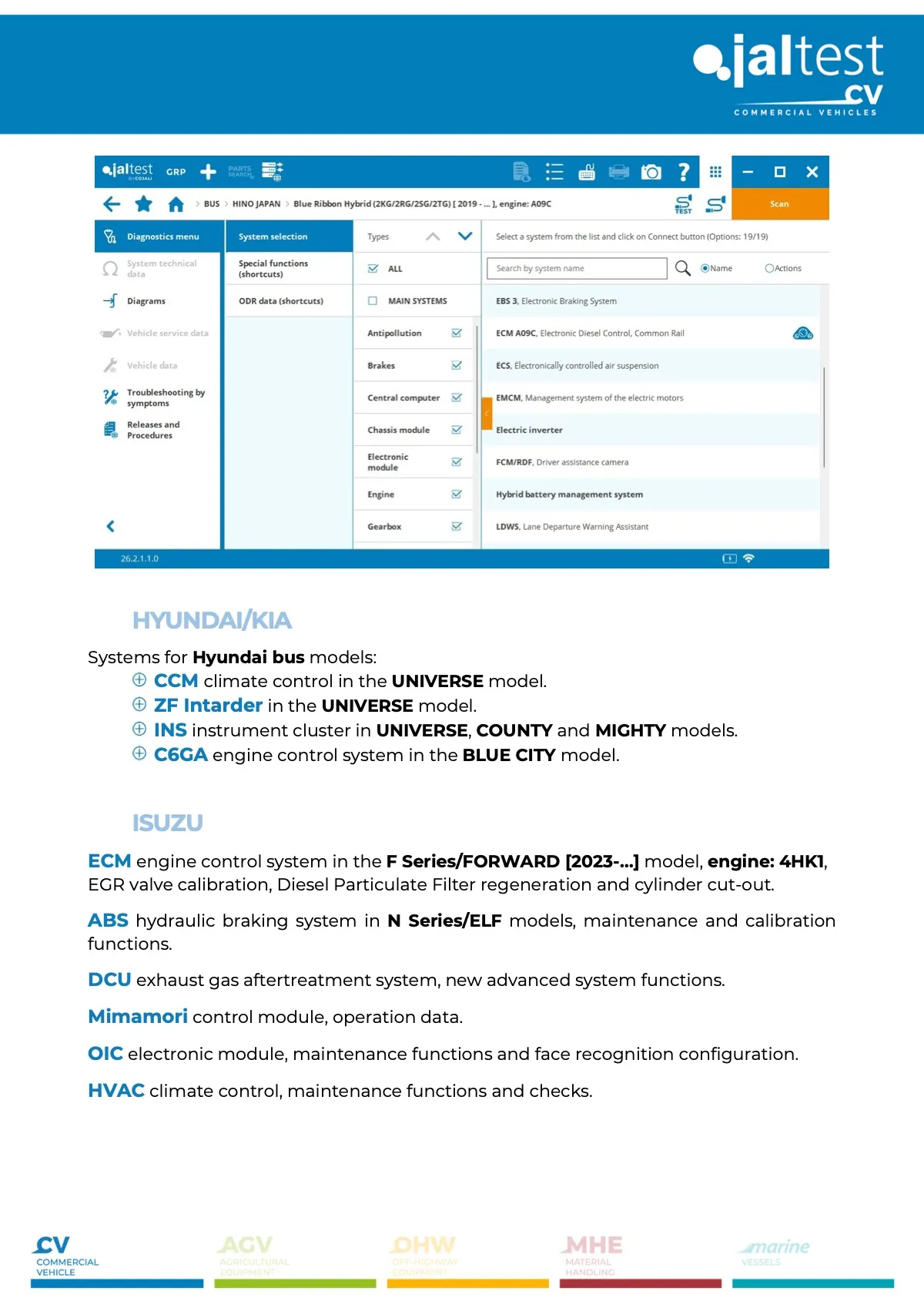 Jaltest 26.2 update contents, page 9