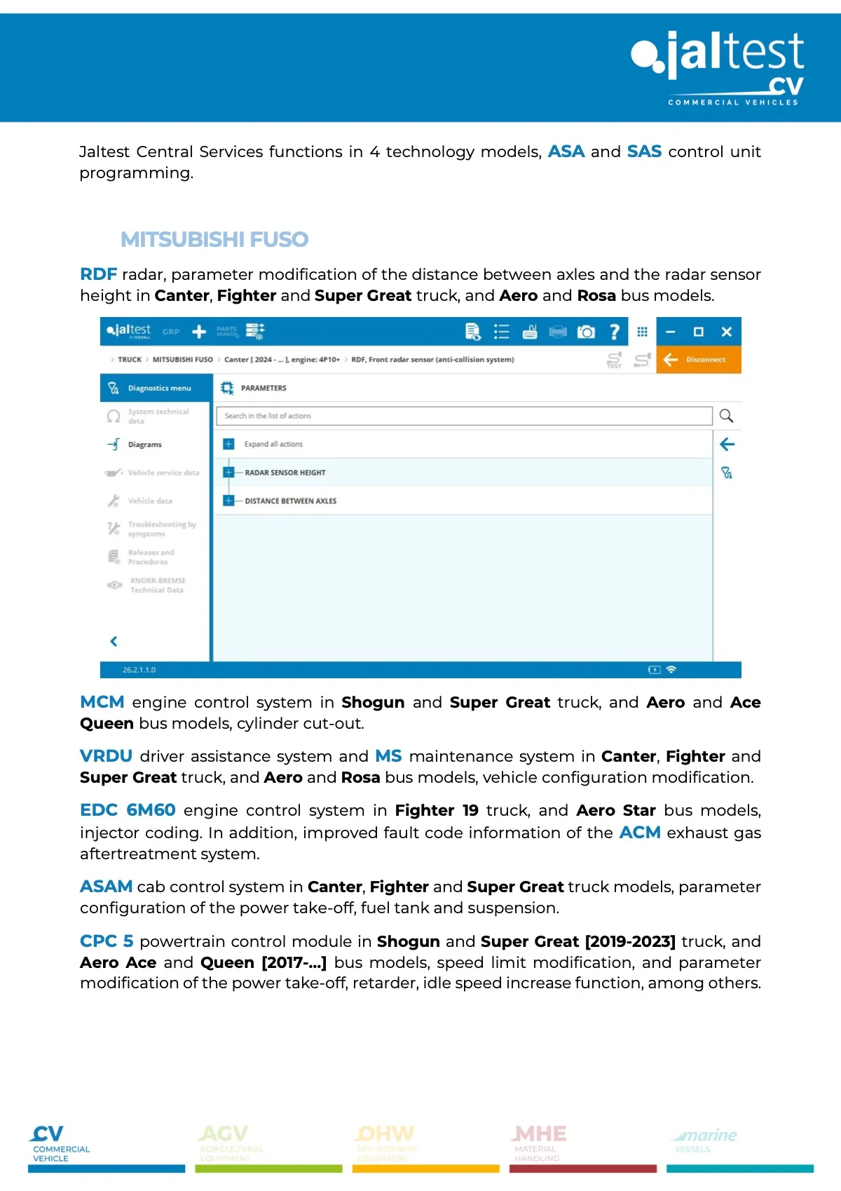 Jaltest 26.2 update contents, page 11