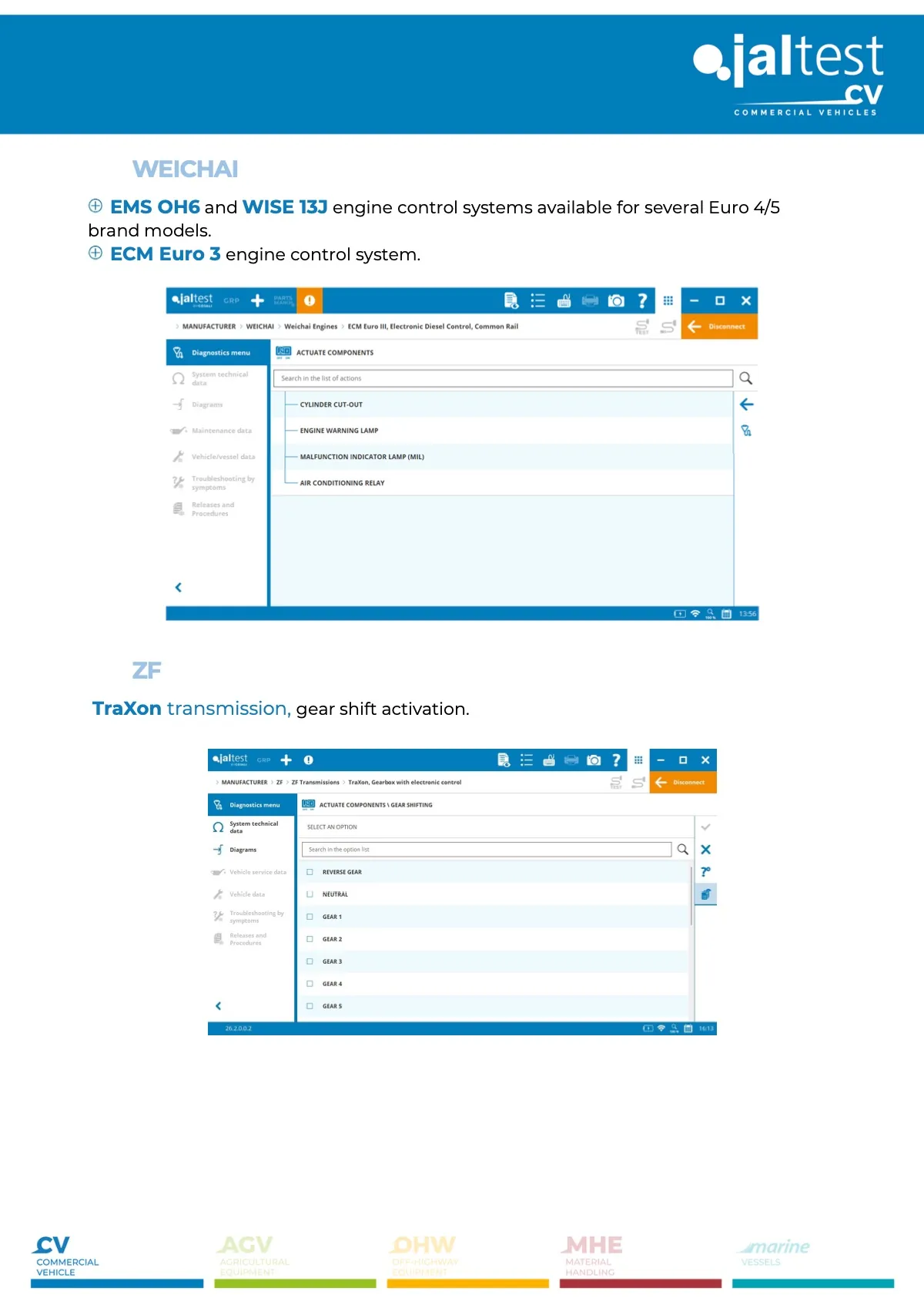 Jaltest 26.2 update contents, page 18